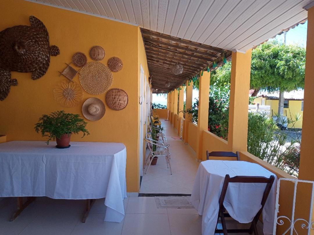 Pousada Grao De Areia Beira Mar Mangue Sêco Exteriör bild