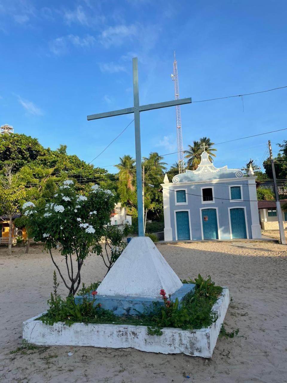 Pousada Grao De Areia Beira Mar Mangue Sêco Exteriör bild