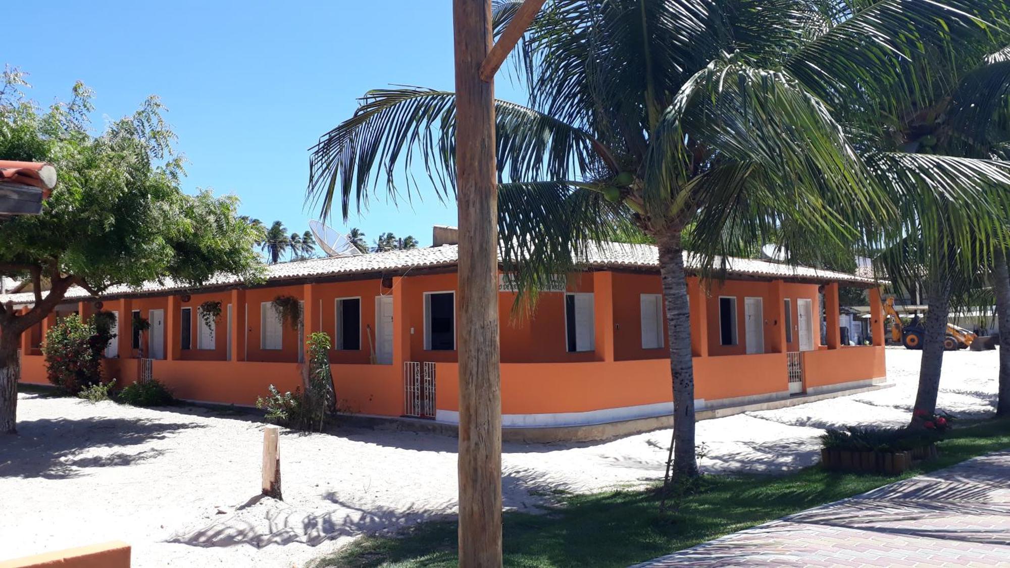Pousada Grao De Areia Beira Mar Mangue Sêco Exteriör bild