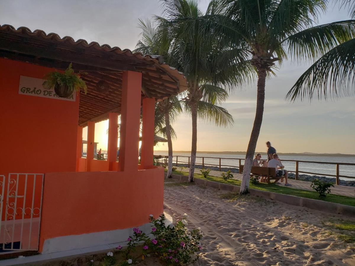 Pousada Grao De Areia Beira Mar Mangue Sêco Exteriör bild