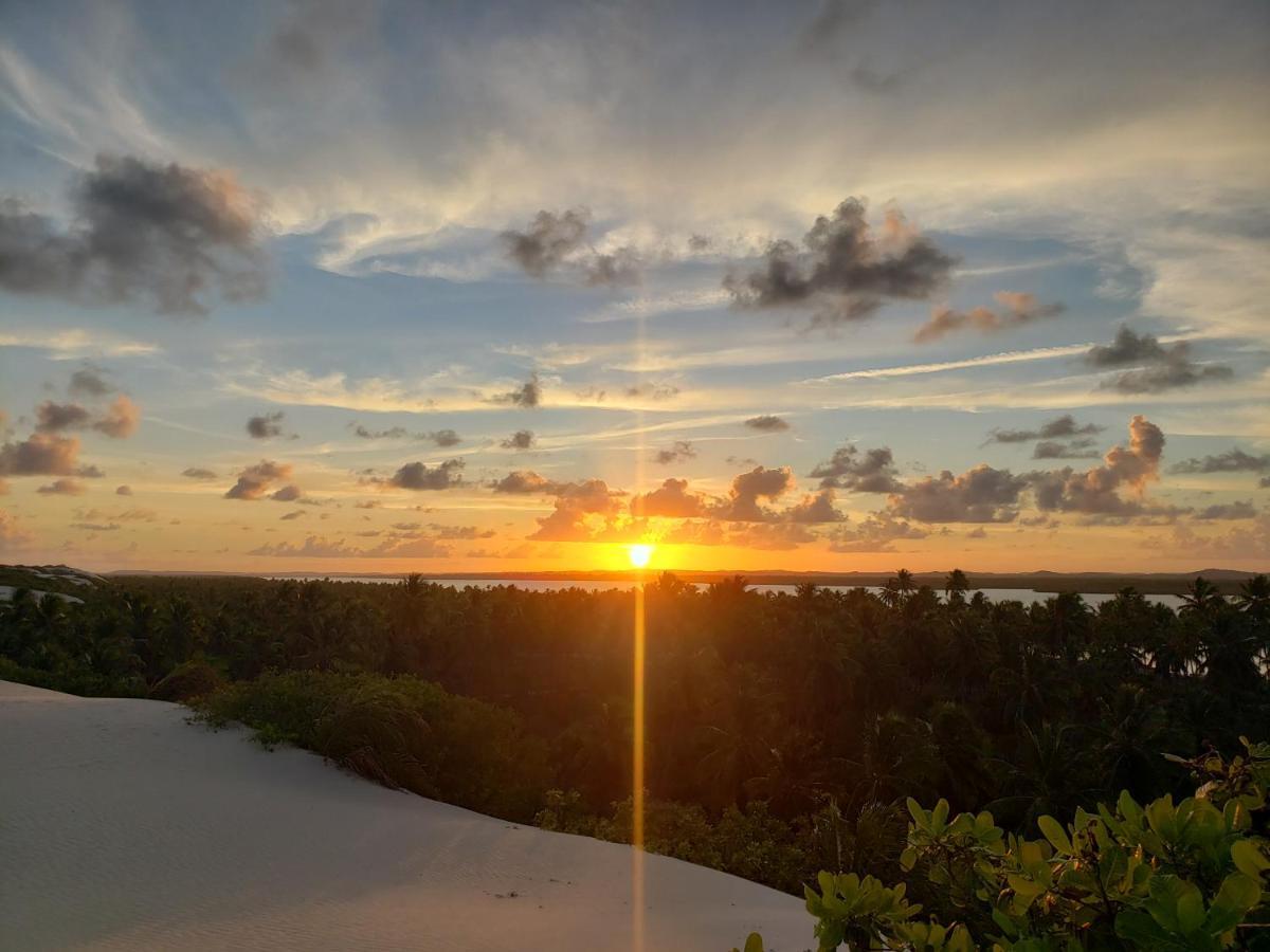 Pousada Grao De Areia Beira Mar Mangue Sêco Exteriör bild